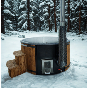 Fiberglass Hot Tub with Integrated Heater / 200cm - 225cm