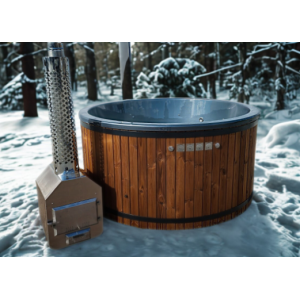 Acrylic hot tub with external heater / 200cm - 225cm