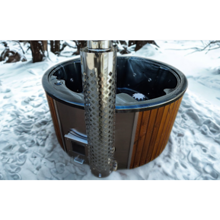 Acrylic hot tub PEARL with integrated filtration system