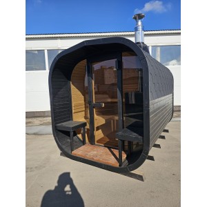 3m Cube Sauna | Spacious Outdoor Garden Sauna