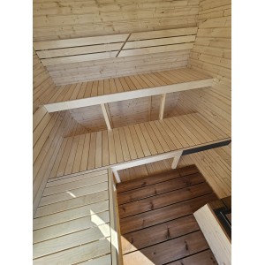 3m Cube Sauna | Spacious Outdoor Garden Sauna