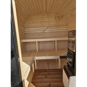 3m Cube Sauna | Spacious Outdoor Garden Sauna