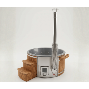 Fiberglass Hot Tub with Integrated Heater / 200cm - 225cm