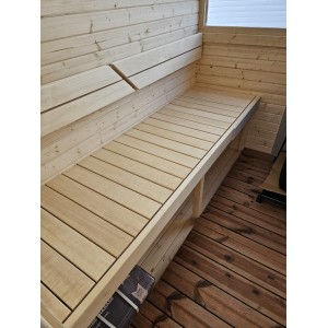 2m Cube Sauna | Kompaktiška lauko pirtis