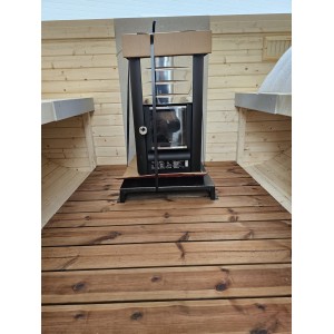2m Cube Sauna | Kompaktiška lauko pirtis