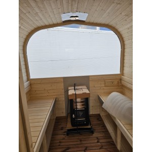 2m Cube Sauna | Kompaktiška lauko pirtis