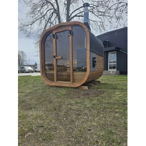 2m Cube Sauna | Kompaktiška lauko pirtis
