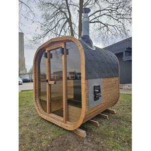 2m Cube Sauna | Kompaktiška lauko pirtis