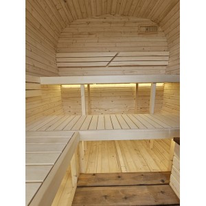 2m Cube Sauna | Kompaktiška lauko pirtis