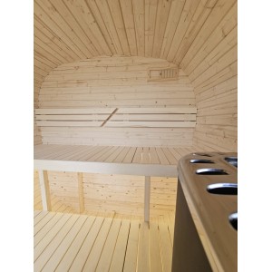 2m Cube Sauna | Kompaktiška lauko pirtis