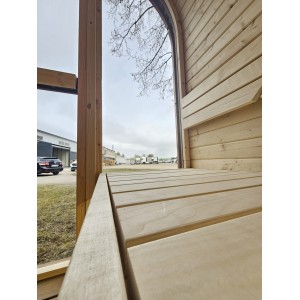 2m Cube Sauna | Kompaktiška lauko pirtis