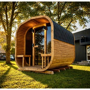 2m Cube Sauna | Kompaktiška lauko pirtis