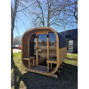 2m Cube Sauna | Kompaktiška lauko pirtis