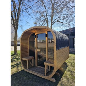 2m Cube Sauna | Kompaktiška lauko pirtis
