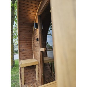 3m Barrel sauna | Erdvi Lauko Pirtis