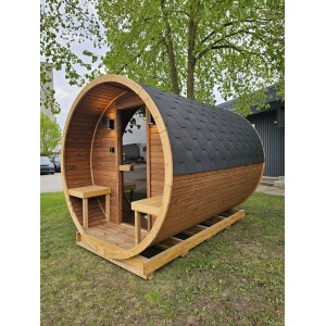 3m Barrel sauna | Erdvi Lauko Pirtis