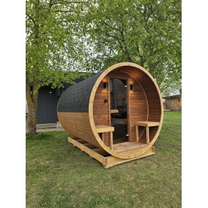 3m Barrel sauna | Erdvi Lauko Pirtis