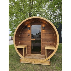 3m Barrel sauna | Erdvi Lauko Pirtis