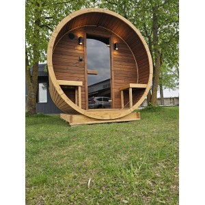 3m Barrel sauna | Erdvi Lauko Pirtis