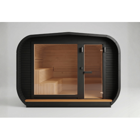 3.4m LUX CUBE sauna