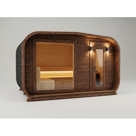 4m LUX CUBE sauna