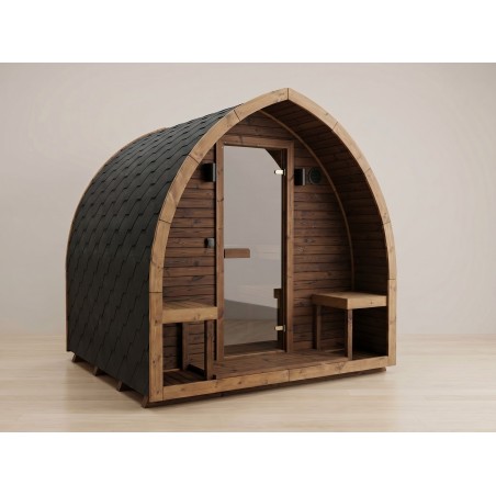 2m LEAF sauna