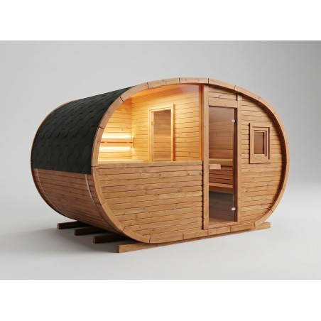 4.2m OVAL sauna