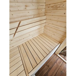 5,3 m LUX Cube 2in1 kubilas ir pirtis | Pilnas sveikatingumo komplektas