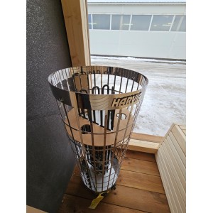 5.3 m LUX Cube 2in1 Hot Tub & Sauna | Full Wellness Set up