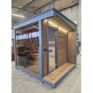 2.6m Modul S Sauna | Kompaktiška lauko pirtis