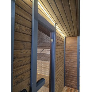 2.6m Modul S Sauna | Kompaktiška lauko pirtis