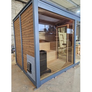 2.6m Modul S Sauna | Kompaktiška lauko pirtis
