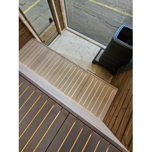 2.6m Modul S Sauna | Compact Outdoor Garden Sauna