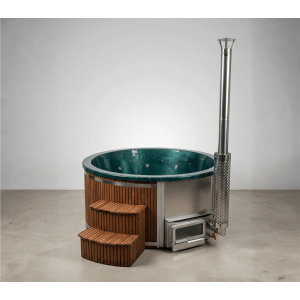 Acrylic hot tub with horizon heater / 200cm - 225cm