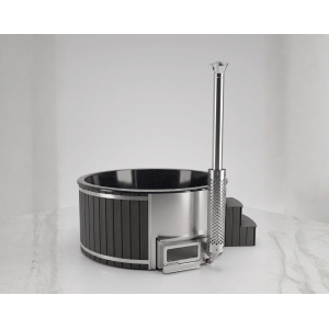 Fiberglass hot tub with horizon heater / 200cm - 225cm