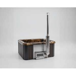 Acrylic jacuzzi hot tub with horizon heater / 220cm Quadro