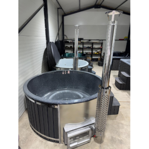 Fiberglass hot tub with horizon heater / 200cm - 225cm