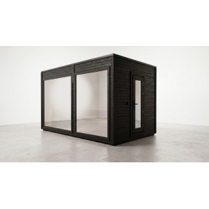 435 Frame Sauna insulated outdoor sauna with relax room