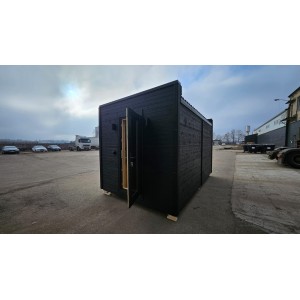 435 Frame Sauna insulated outdoor sauna with relax room