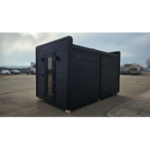 435 Frame Sauna insulated outdoor sauna with relax room