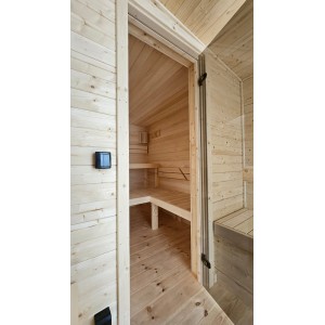435 Frame Sauna insulated outdoor sauna with relax room