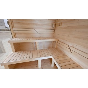 435 Frame Sauna insulated outdoor sauna with relax room