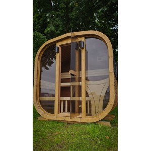 1,6m Cube Sauna | Compact Outdoor Garden Sauna