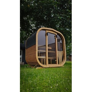 1,6m Cube Sauna | Compact Outdoor Garden Sauna