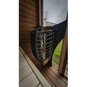 1,6m Cube Sauna | Compact Outdoor Garden Sauna
