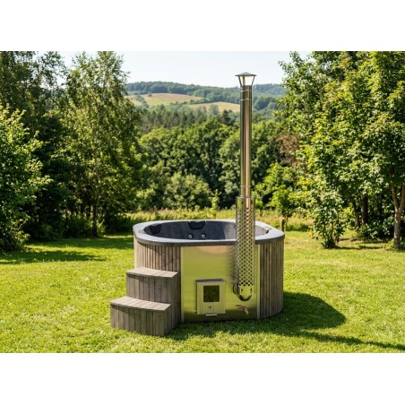 Acrylic MARBLE 200 hot tub with integrated heater