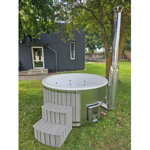 Acrylic Hot Tub with Integrated Heater / 200cm - 225cm