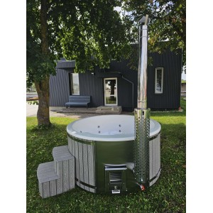 Acrylic Hot Tub with Integrated Heater / 200cm - 225cm