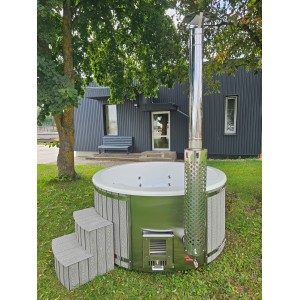 Acrylic Hot Tub with Integrated Heater / 200cm - 225cm