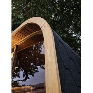 3m Lux Cube sauna | Erdvi lauko pirtis